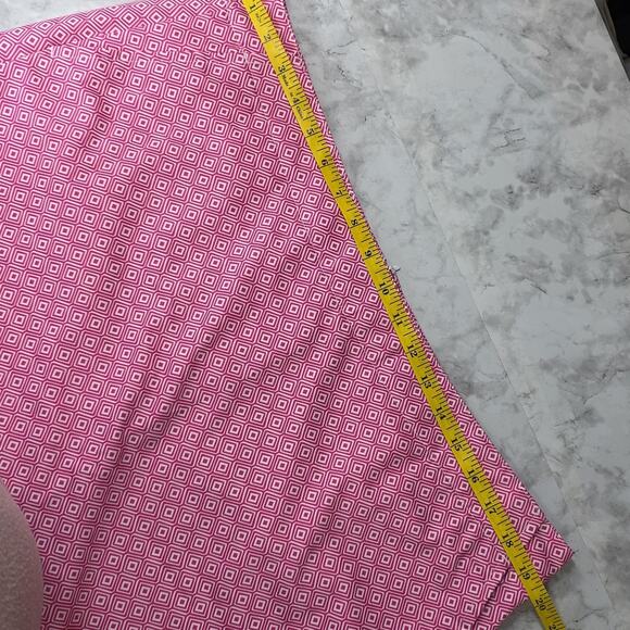 Womens Sz 16 Pink Geometric Pockets Pickleball Tennis Golf Skortv Lady Hagen - Picture 10 of 11